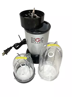 Magic Bullet Single Serving Blender Smoothie Maker 2 Size Containers #MB-1001B • $25