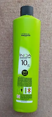 4 X L'OREAL INOA Oxydant 10 Vol 3% Mix 1 + 1 Developer/Peroxide 1000ML 4 Bottles • £27.99