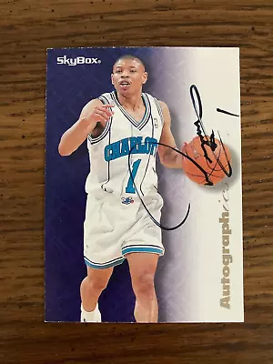 1996-97 Skybox Autographics Muggsy Bogues • $19.99