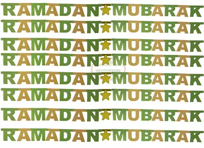 RAMADAN Banner Ramadan Decor(2) Islamic Gifts Ramadan Favors Eid Decor Eid Gifts • $8.99