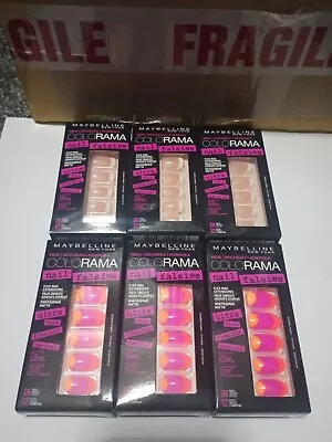 Nails Colorama Maybelline New York Clearance SALE! 6 Packs • £10.99