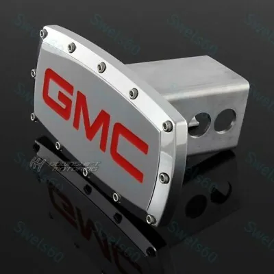 For GMC CHROME HitchCover Plug Cap 2  Trailer TowReceiver ALLEN BOLT-NEW-1 X • $140.29