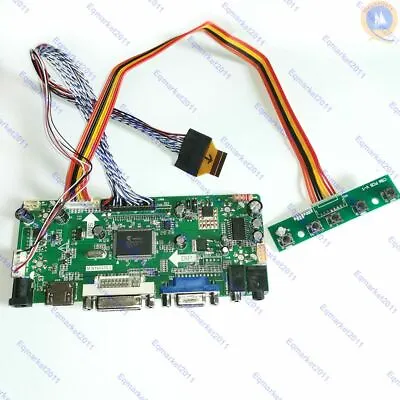 HDMI/DVI/VGA LCD Controller Converter Lvds Driver Board Kit For LTL106HL01-001 • $24.90