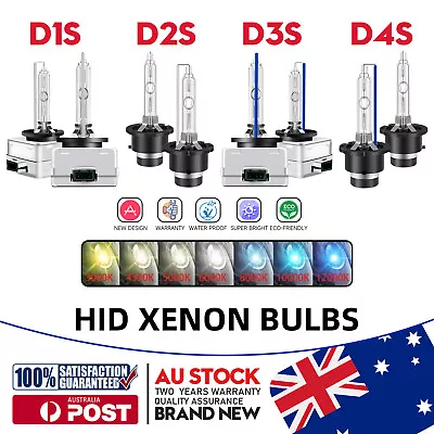 D1S/D1C D2S/D2C D3S/D3C D4S/D4C Headlight Globe Xenon HID Bulb Lamp Error Free • $29.99