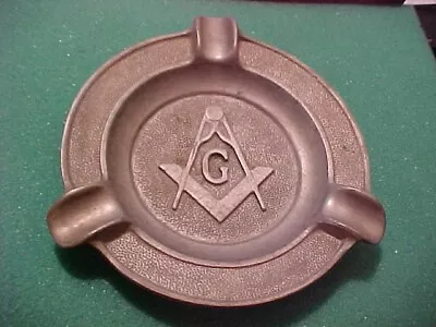 Order Of Masons Ashtray Slightly Used 5 3/4 Inch • $65