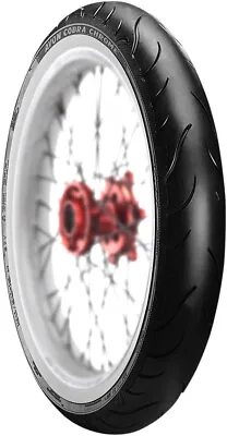 Whitewall Cobra Chrome AV91 Front Tire MH90-21 80/90-21 Avon 638168 • $191.95