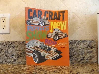 1961 Car Craft Magazine Ed Roth Beatnik Bandit Hot Rod Custom Cars Drag Racing • $29.99