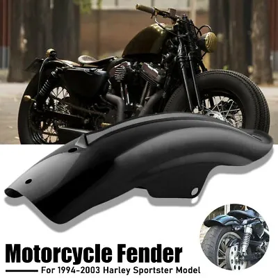 Rear Mudguard Fender For Harley Davidson Sportster XL Cafe Racer Bobber Chopper • $20.90