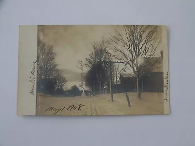 Meadville Pennsylvania PA RPPC Real Photo 1908 Families Listed Homes • $9.95