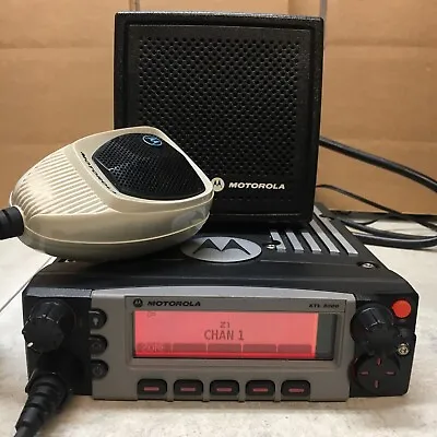 Motorola XTL5000 VHF 136-174 P25 Digital Mobile Radio M20KSS9PW1AN Dashmount 05 • $600