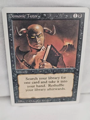 $38.99 • Buy MTG (English) Revised Demonic Tutor 1994 *NM*