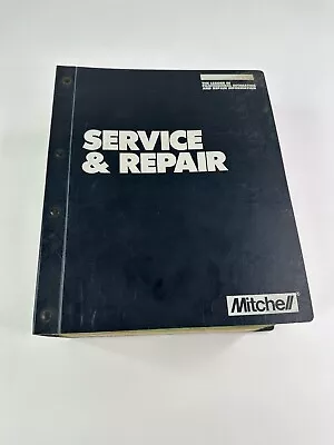 Mitchell Estimating Book 1993/1997 Engine Clutch & Drive Axle Service & Repair • $25