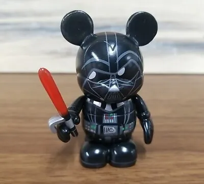 Disney Vinylmation 3  Star Wars Series 1 Darth Vader W/ Lightsaber ~ Excellent • $19.99