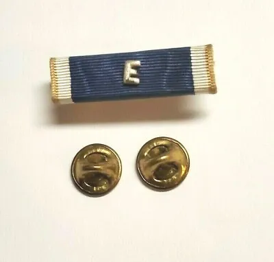 Original US Navy Battle E Ribbon Military Issue With Back Bar And 2 Pin Backs • $7.89