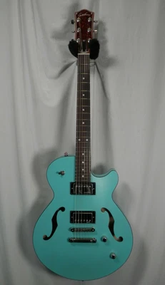$1979 • Buy Godin Montreal Premiere HT Laguna Blue Hard Tail Semi-Hollow Electric (# 050215)