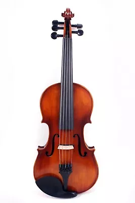 5String Electric Violin 4/4 Maple Spruce Ebony Fittings Free Case Violin Bow • $148.50