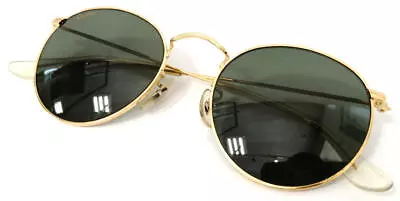 Ray Ban Gld Grn Usa Engraved B L Vintage Sunglasses • $85.38