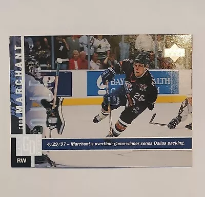 1997-98 Upper Deck NHL #64 Todd Marchant Edmonton Oilers • $1.39