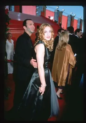 1998 MADONNA & BROTHER Academy Awards Original 35mm Slide Transparency • $12.95