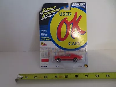 Johnny Lightning Used Ok Cars #6 1976 Plymouth Volare Road Runner Red 2021 MOC • $6