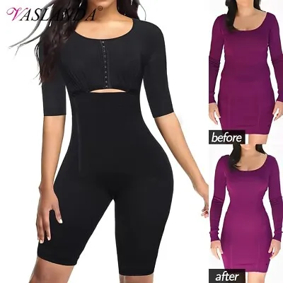 £22.99 • Buy Fajas Colombianas Women Full Body Shaper Compression Garment Shapewear BodySuit