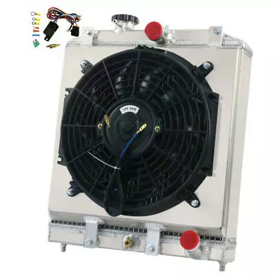 2 Rows Radiator Shroud Fan For HONDA CIVIC EJ EK/EG EH/MA MB/INTEGRA DB DC 92-00 • £109
