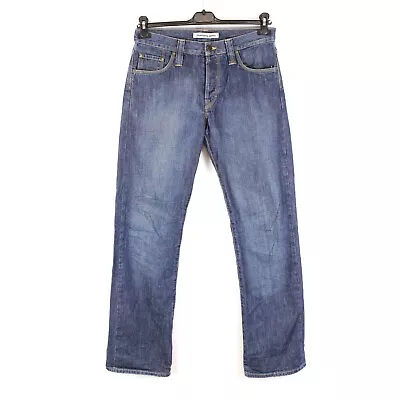 J. LINDEBERG DENIM Men's Jeans Size W30 L34 Regular Fit Straight Blue K5114 • $31.52