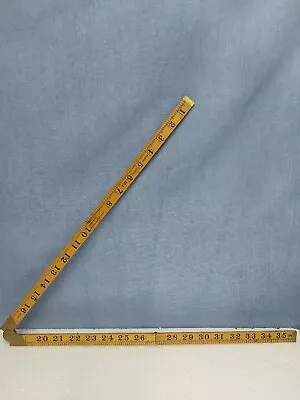 $12.52 • Buy Vintage Rabone No.1167 Brass & Boxwood 35  Four Way Folding Rule