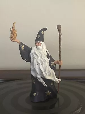 Papo Blue Wizard Merlin Loose 4  Figure 1999 • $10