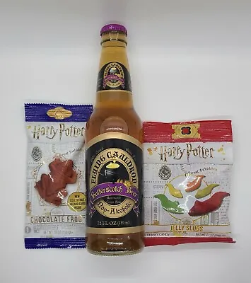 $21.99 • Buy Harry Potter Candy Butterbeer, Chocolate Frog, Jelly Slugs FAST FREE SHIPPING