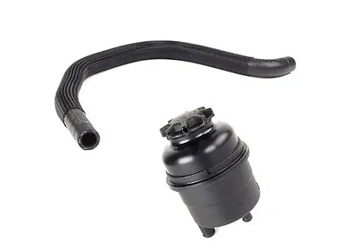 Power Steering Pump Fluid Reservoir Tank +Hose For BMW E36 E46 E39 E53 E60 X5 Z3 • $31.40