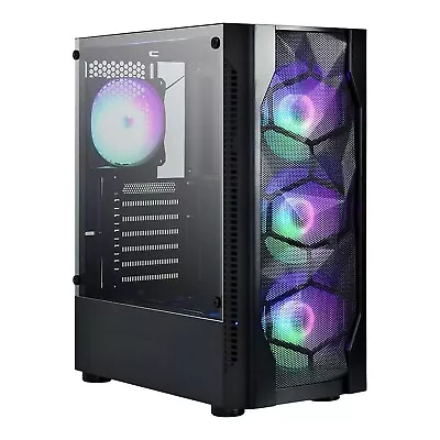 BRC Gaming Custom 6-Core Gaming Desktop PC 3.9GHz 256GB SSD 8GB WIFI RX 580 W11 • $519.99