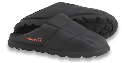 Avalanche Trekker Mule Slippers - NEW Mens Size 10 Black / Black - #42596-WL • $23.93