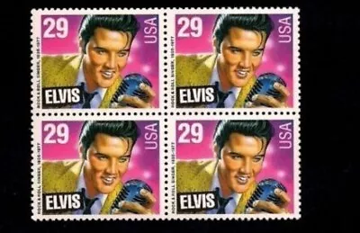 4 Elvis Presley Unused Stamps  MINT!!.. Great Addition To A Collection !!!! • $4.99