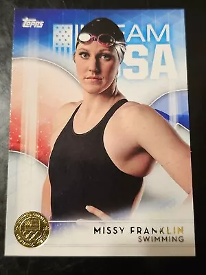 MISSY FRANKLIN 2016 Topps US Olympic Gold #14 Swimming • $5