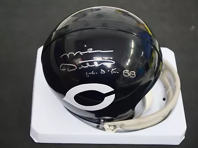 Mike Ditka Signed Riddell Mini Throwback Helmet Inscribed  Hof 88  Jsa Coa • $199.99