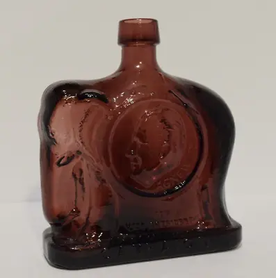 $9.99 • Buy Vintage NIXON Republican Campaign Elephant Wheaton Glass Bottle 1972
