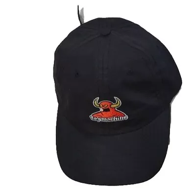 Toy Machine Strapback Adjustable Hat Cap Skate Skateboard Team Men Women Black • $14.99