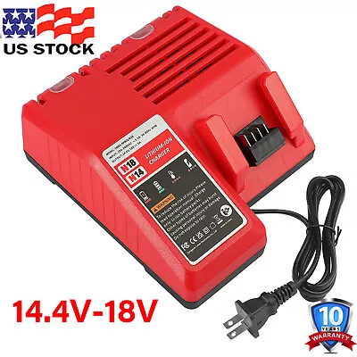 For Milwaukee 18V Battery For M18 Charger 48-59-1812 Lithium 1860 48-11-1860 New • $18.99