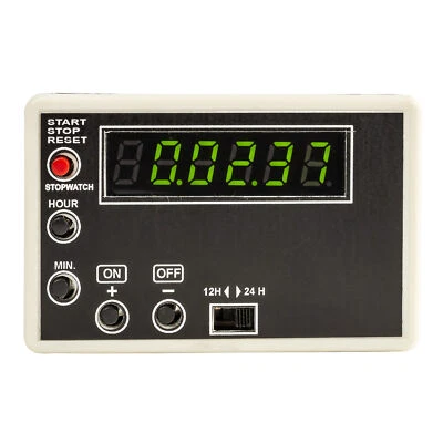 £78 • Buy Demon Tweeks 12V Motorsport Digital In-Car Rally Clock/Stopwatch – Green LED