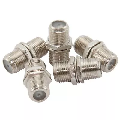 F Type Connector Satellite Cable Female To Female Coupler/Joiner/Adaptor • £2.19