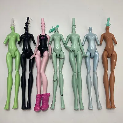 Monster High Girl Doll Lot Of 7 BODIES PARTS Catty Noir Draculaura Venus Cleo • $13.49