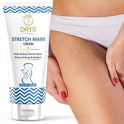 7 Days Stretch Marks Cream Reduce Stretch During Pregnancy 100 Gm • $13.47