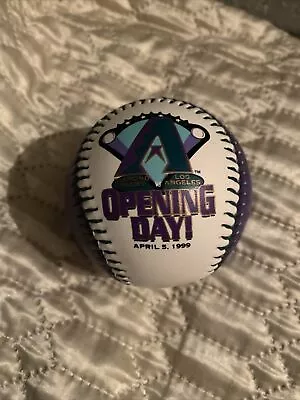 1999 Diamond Backs Commemorative Baseball Opening Day- • $25