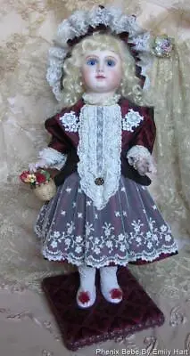 Phenix Bebe Mechanical Porcelain Doll By Emily Hart • $2599.99