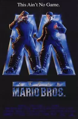 SUPER MARIO BROS. Movie POSTER 11 X 17 Bob Hoskins John Leguizamo A • $11.95