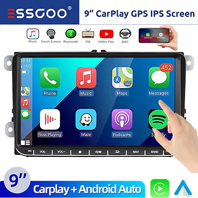 For VW Golf GTI MK5/6 Amarok Apple CarPlay Car Stereo GPS Head Unit Android 13.0 • $134.99