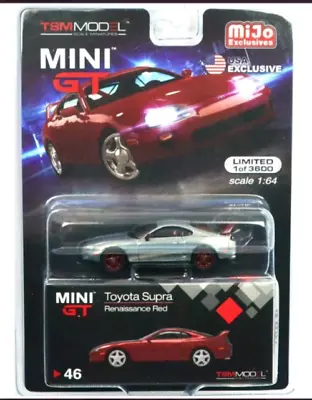 Chase! Mini GT 1:64Toyota Supra (JZA80) Renaissance Diecast Model Car MGT00046 • $41