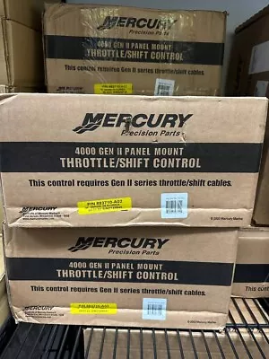 Mercury Remote Control Box Panel Side Mount W Power Trim Switch 883710A02 LC • $492.83