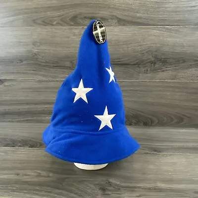 Costumes USA Wizard Hat Blue W/Stars Top Hat For Kids Halloween Costume One New • $22.94